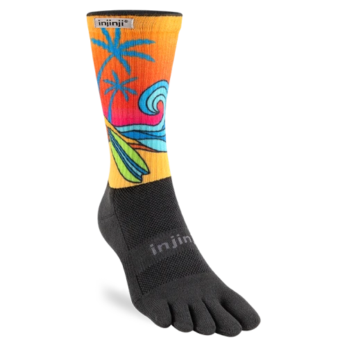 Trail Midweight Crew Coolmax Artist Designed Surf