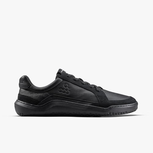 Gobi  II Sneaker Premium Leather Men Triple Obsidian