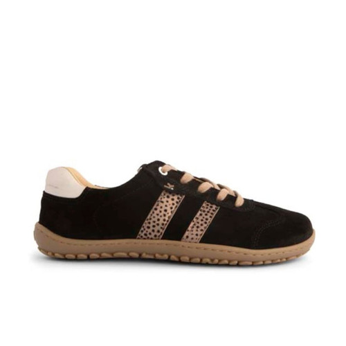 Ila Suede Black Leopard
