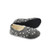 Barefoot Warm Slippers Wool-Lined Grey with Dots