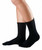 Dr. Foot Hallux Valgus, zwart, katoen, halfhoog, met compressieband