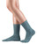 Dr. Foot Hallux Valgus, blauwgrijs, katoen, halfhoog, met compressieband