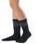 Merino Cashmere Snowflakes Black/Grey