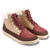 Olivia Brown & Burgundy