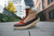 Olivia Brown & Burgundy