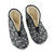 Barefoot Warm Slippers Grey With Dots