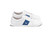 Elite White & Dark Blue
