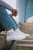Zing High Top Leather All White