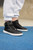 Zing High Top Leather Black & White