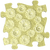 Orthopedic Mat - Meadow Soft, Yellow Pastel