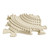 Orthopedic Mat - Twister Firm, Beige