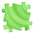 Orthopedic Mat - Twister Firm, Lime