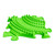 Orthopedic Mat - Twister Firm, Lime