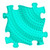 Set of Orthopedic Mats - Ocean-Like