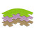 Grass Frame - Edge, Beige