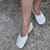 Gymnastic Slippers White