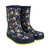 Wellie Print Tractor V2 Blue