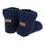 Baby Booties Midnight Blue