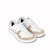 Zing Leather White & Cream