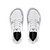 Zing Leather White & Light Grey