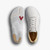 Motus Studio Sneaker Leather Ladies Bright White