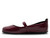 Ballerina Ladies Patent Burgundy
