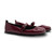 Ballerina Ladies Patent Burgundy