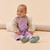 Crawling Shoe Leather Growy Bunny