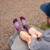 Outdoor Midweight Crew Wool Garnet