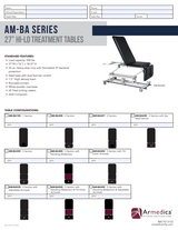 AM-BA300 Bar Activated Treatment Table
