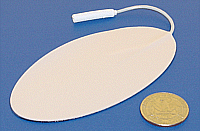 4" Oval Reusable Electrode - Box 48