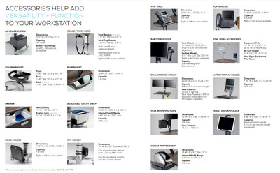 Midmark 6213 Flat Panel Secure PC Workstation