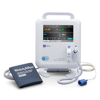 Welch Allyn® Spot Vital Signs® 4400 Device with Nonin Pulse Ox, NIBP, SureTemp Plus Thermometer