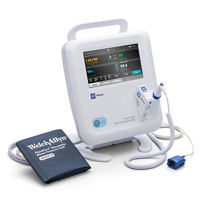 Welch Allyn® Spot Vital Signs® 4400 Device with Nonin Pulse Ox, NIBP, SureTemp Plus Thermometer