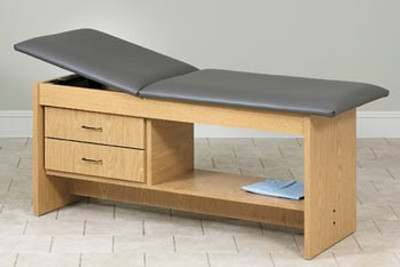Clinton Style Line Treatment Table w/ 2 drawers