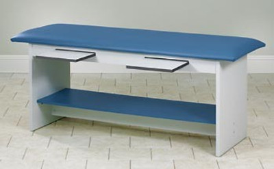 Clinton Style Line Treatment Table with Pullout Shelves