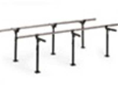 Hausmann 1388 Floor Mounted Bariatric Parallel Bars