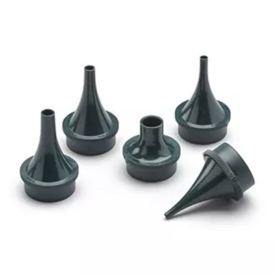 Welch Allyn Reusable Ear Specula Set for Pneumatic, Operating, and Consulting Otoscopes; 2.0 mm, 3.0 mm, 4.0 mm, 5.0 mm, 9.0 mm; Qty. 5