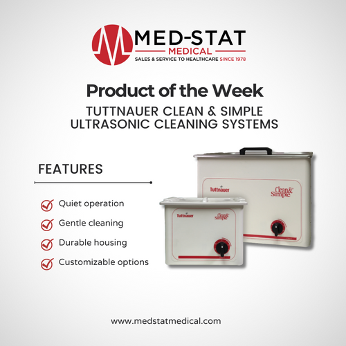 Product of the Week: Tuttnauer Clean & Simple Ultrasonic Cleaning Systems