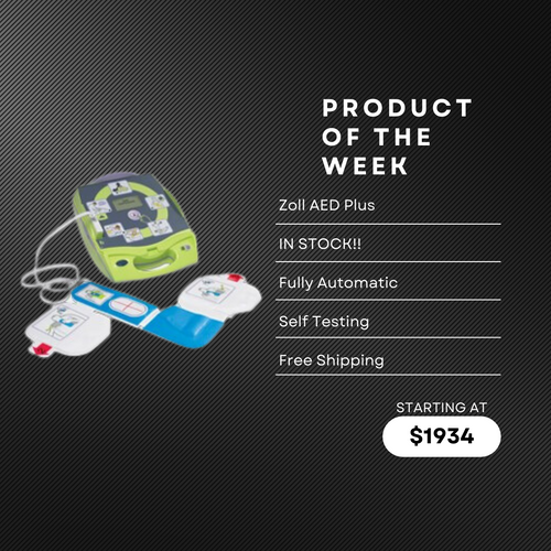 Zoll AED Plus in Stock! 