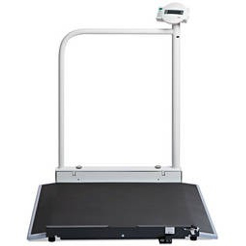 Detecto Mechanical Stationary Wheelchair Scale 400lb or 180kg Capacity