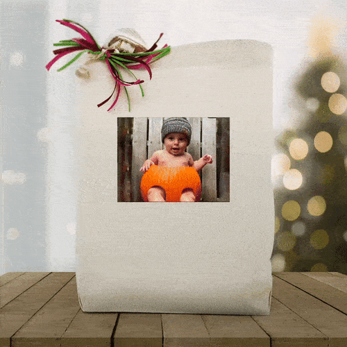 PhotoTote Custom Gift Basket (Upload an Image and Choose the Contents)