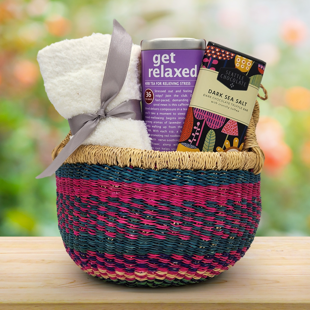 Cozy & Comforting Valentine's Day Gift Basket