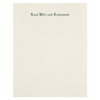 Engraved Will Paper 2318 Letter Size