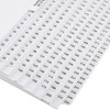 Numbered Dividers 1-250