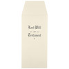 Personalized Will Envelopes #2301 (priced per 50)
