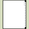 Avery® Style Side Exhibit Indexes Numbers (pack of 25)