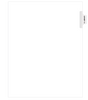 Avery® Style Side Exhibit Indexes Numbers (pack of 25)