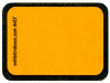 "Blank" Golden Yellow Exhibit Labels #487