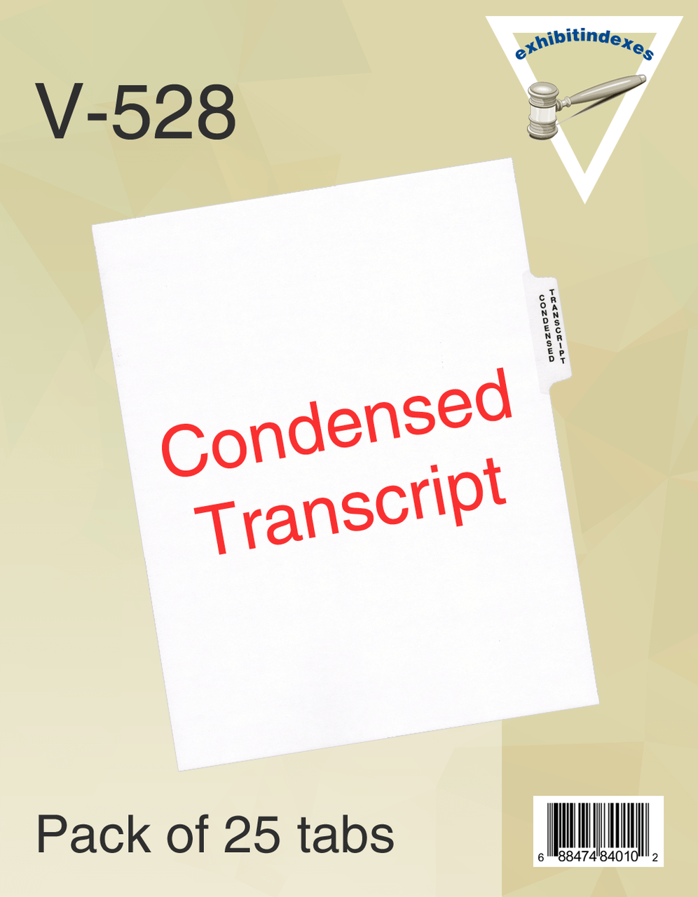 Condensed Transcript Tabs - ExhibitIndexes.com